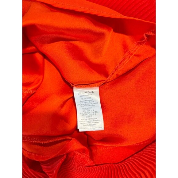 Alice McCall Womens Romper Red Locomotion Playsuit Off Shoulder Ruffle Size 6 - Picture 10 of 11